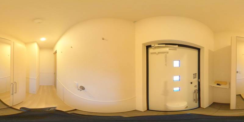 パノラマ画像玄関