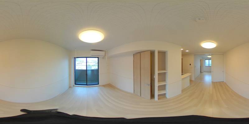 パノラマ画像リビング