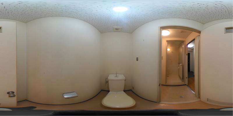 パノラマ画像トイレ