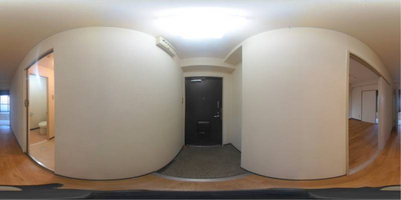 パノラマ画像玄関