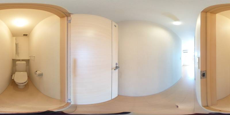 パノラマ画像トイレ