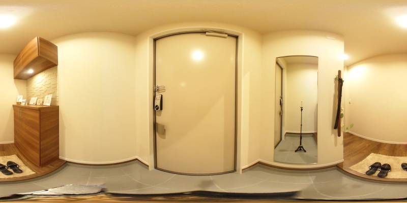 パノラマ画像玄関