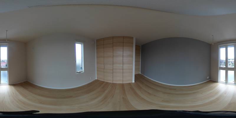 パノラマ画像洋室