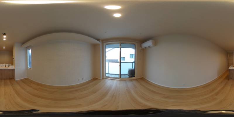 パノラマ画像リビング