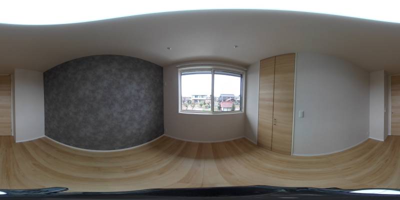 パノラマ画像洋室