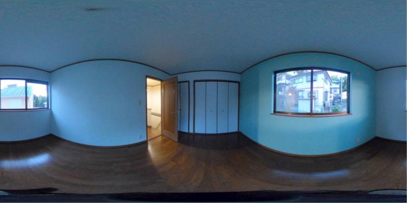 パノラマ画像洋室