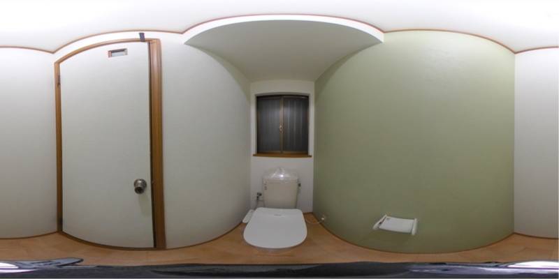 パノラマ画像トイレ