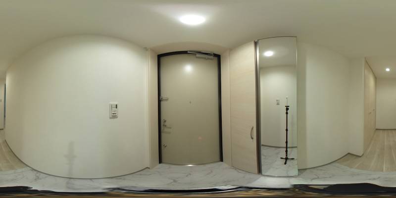 パノラマ画像玄関