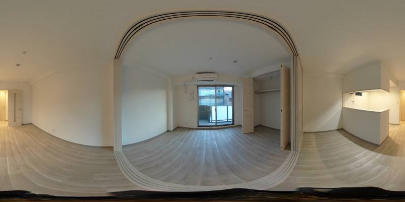 パノラマ画像洋室