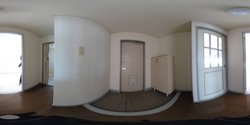 パノラマ画像玄関