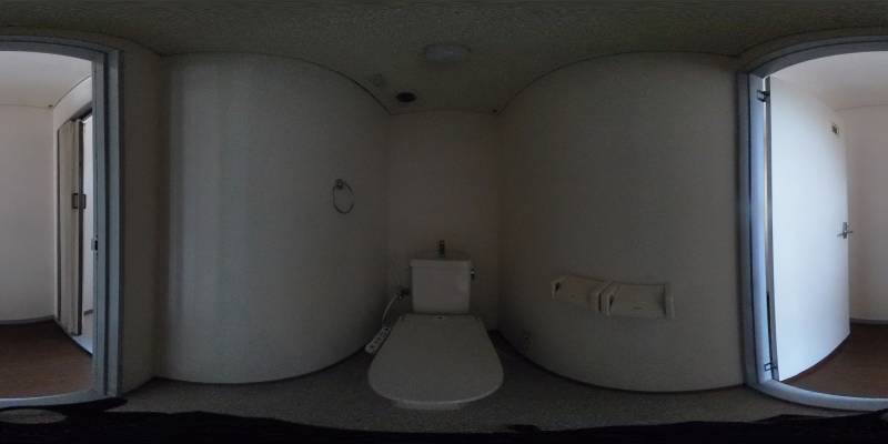 パノラマ画像トイレ