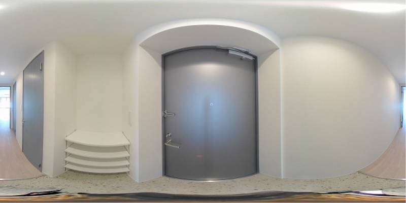 パノラマ画像玄関