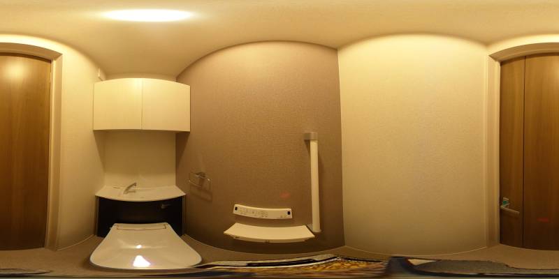 パノラマ画像トイレ