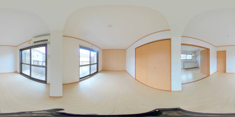 パノラマ画像洋室