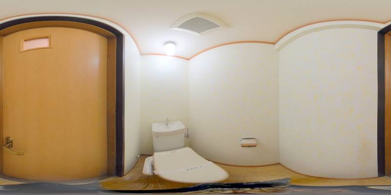 パノラマ画像トイレ