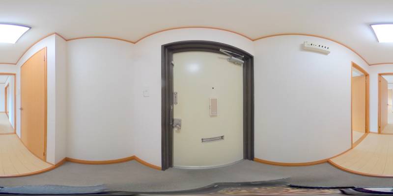 パノラマ画像玄関