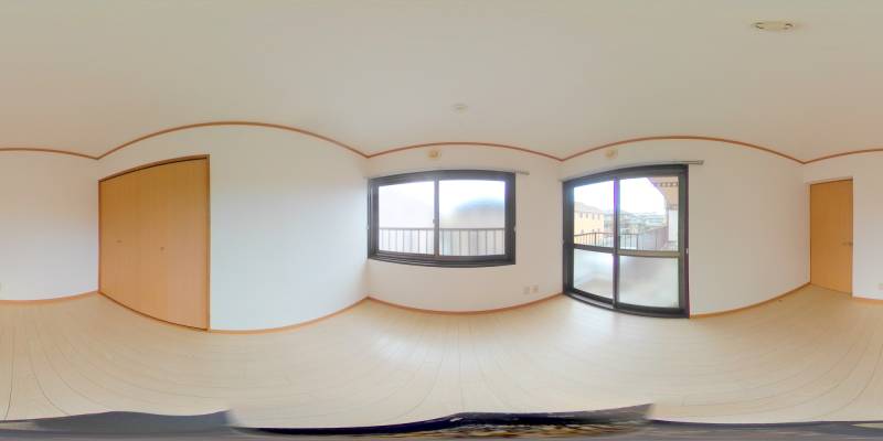 パノラマ画像洋室