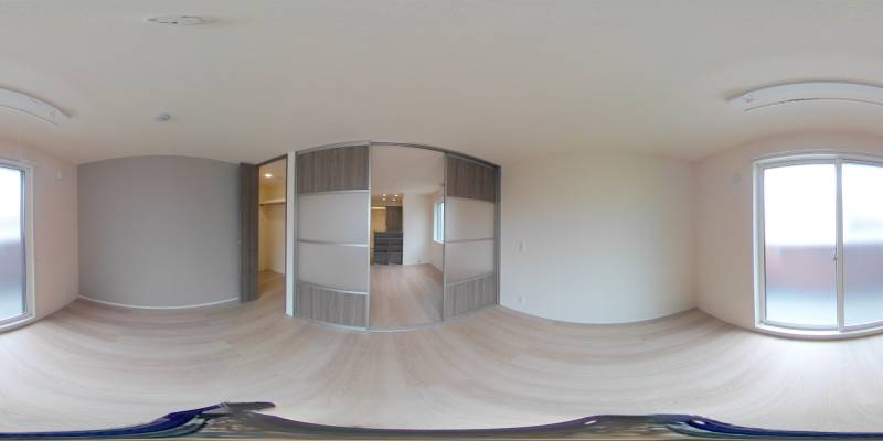 パノラマ画像洋室