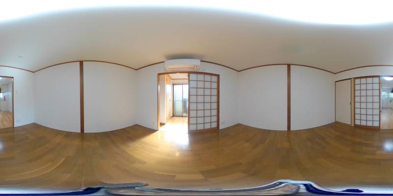 パノラマ画像洋室