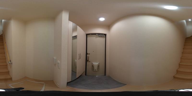 パノラマ画像玄関