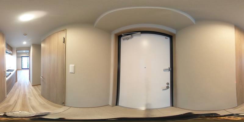 パノラマ画像玄関