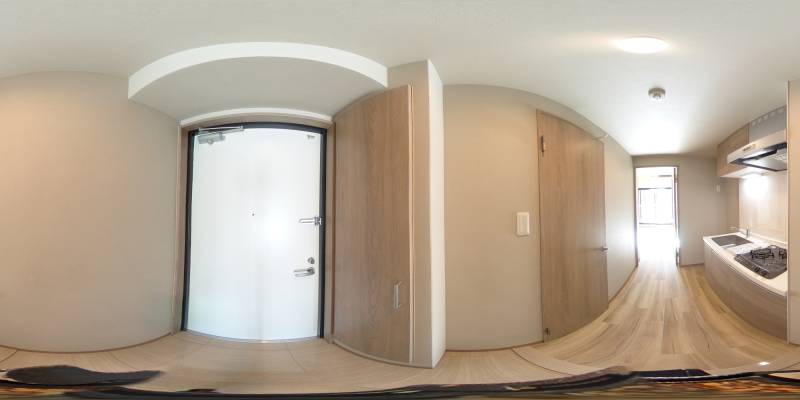 パノラマ画像玄関