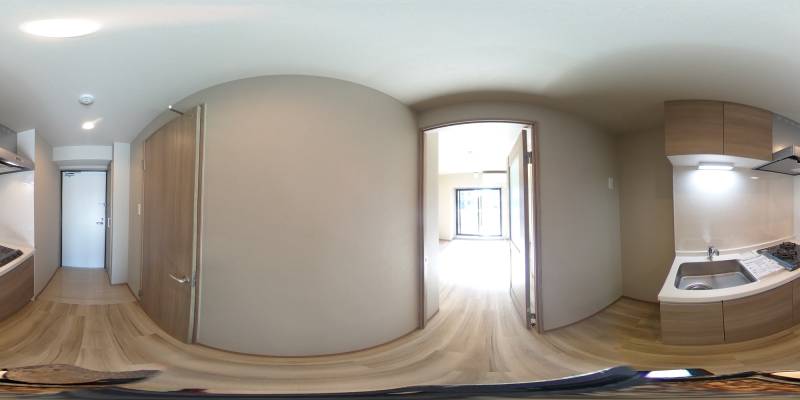 パノラマ画像キッチン