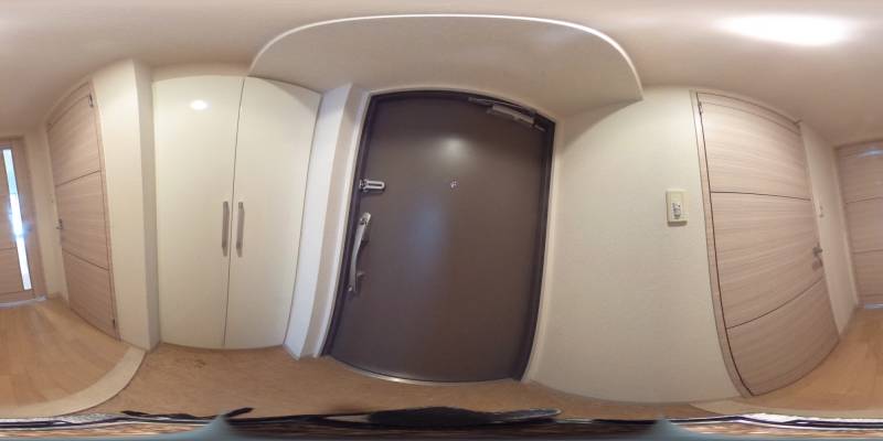 パノラマ画像玄関