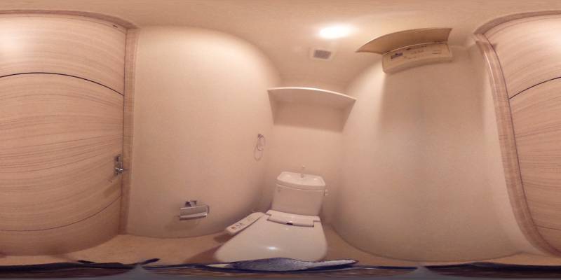 パノラマ画像トイレ