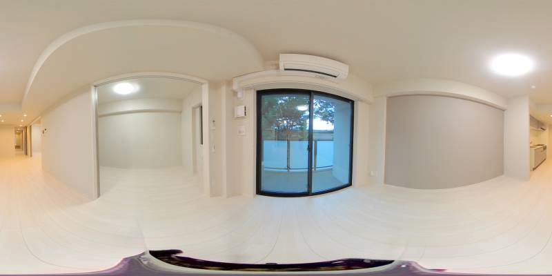 パノラマ画像リビング