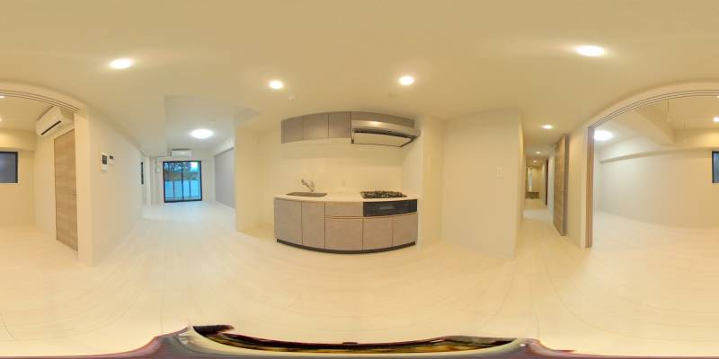 パノラマ画像キッチン