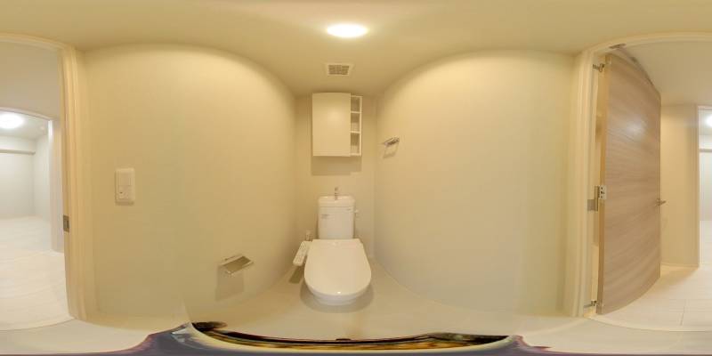 パノラマ画像トイレ