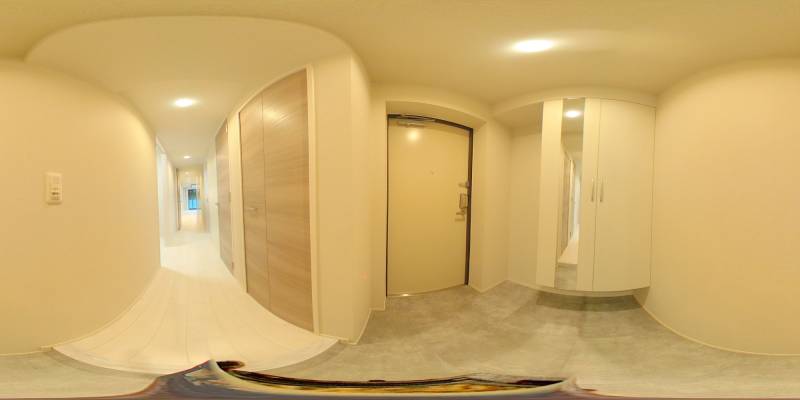 パノラマ画像玄関