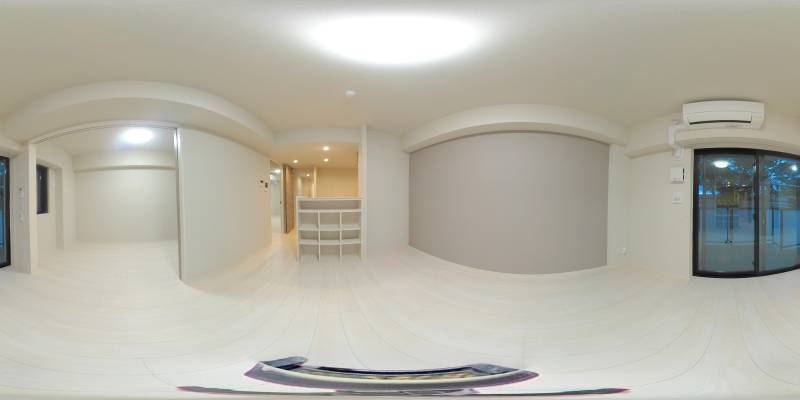 パノラマ画像リビング