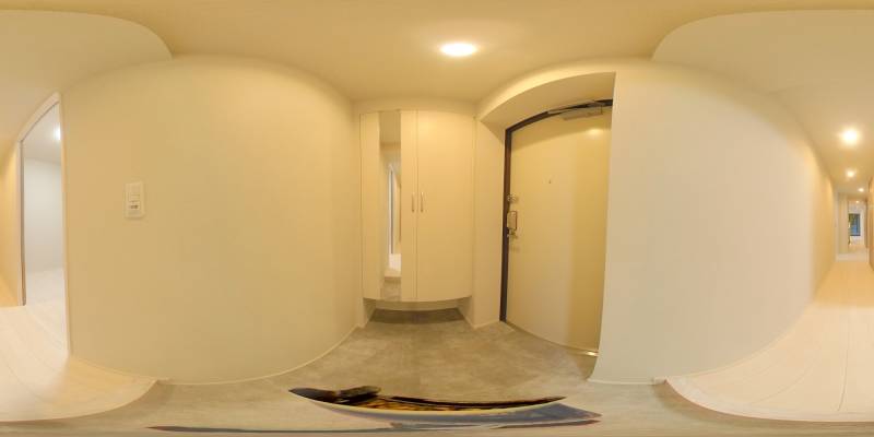 パノラマ画像玄関