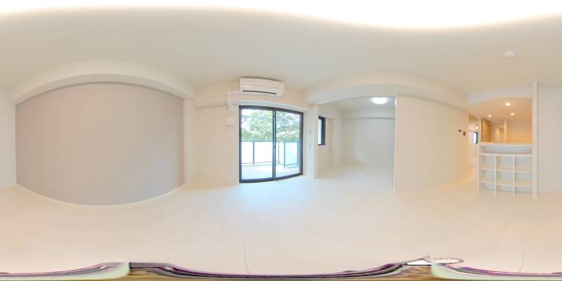 パノラマ画像リビング