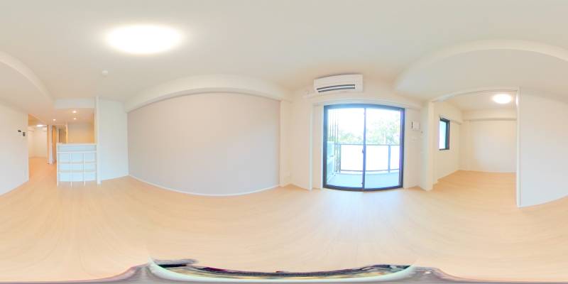 パノラマ画像リビング