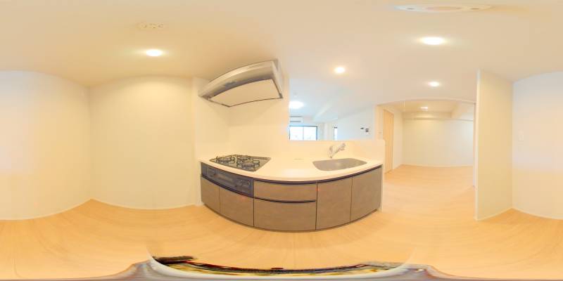 パノラマ画像キッチン