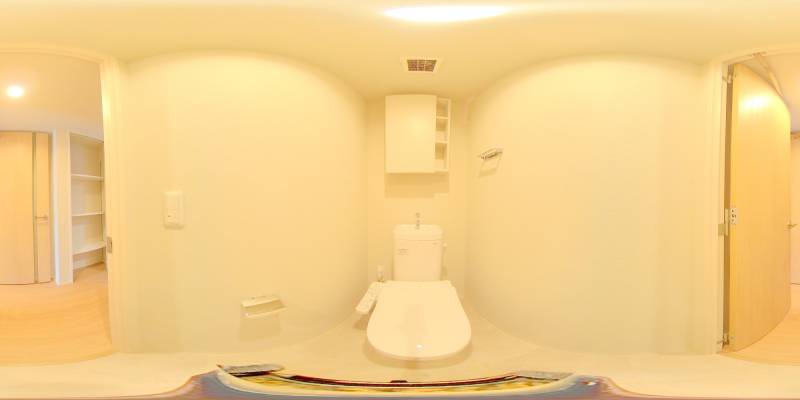 パノラマ画像トイレ