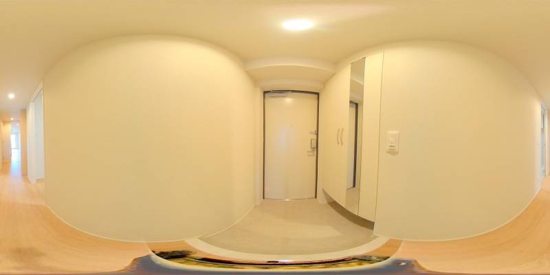 パノラマ画像玄関