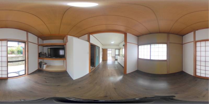 パノラマ画像リビング