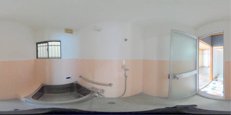 パノラマ画像バスルーム