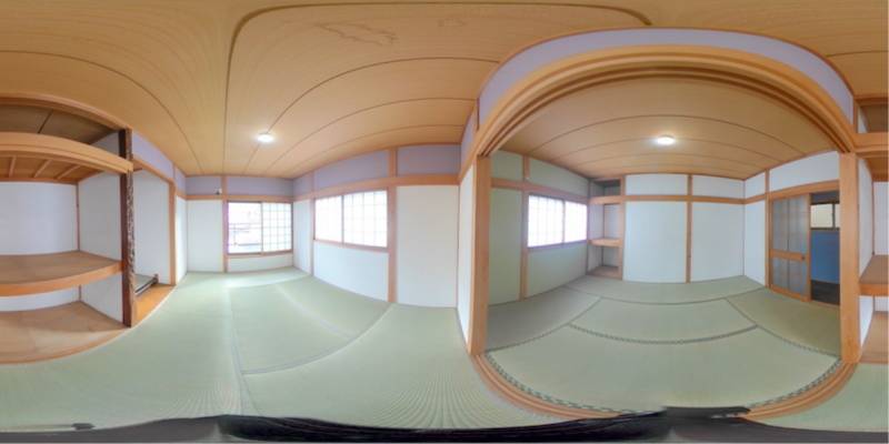 パノラマ画像和室