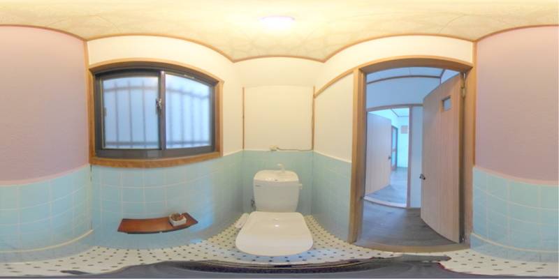 パノラマ画像トイレ