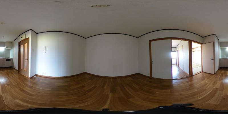 パノラマ画像洋室