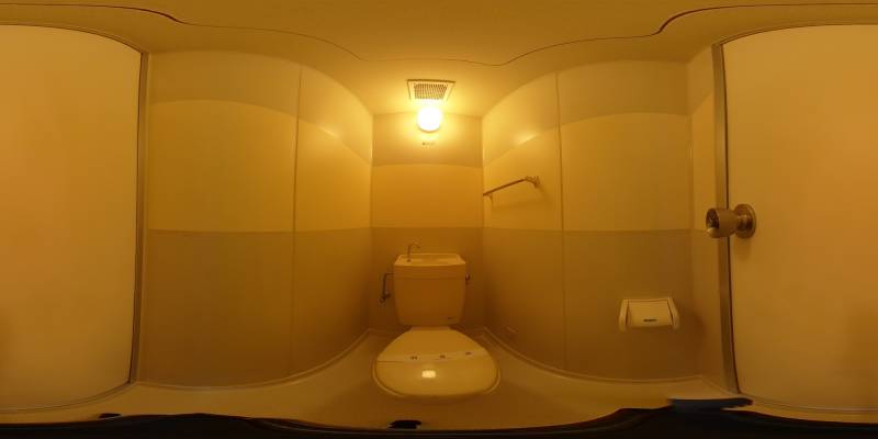 パノラマ画像トイレ