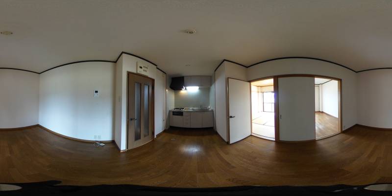 パノラマ画像リビング