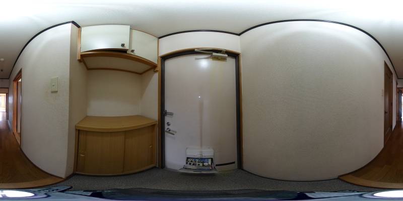 パノラマ画像玄関