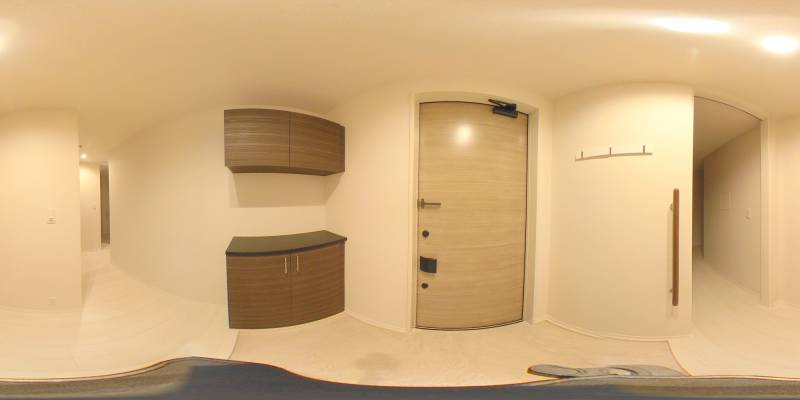 パノラマ画像玄関