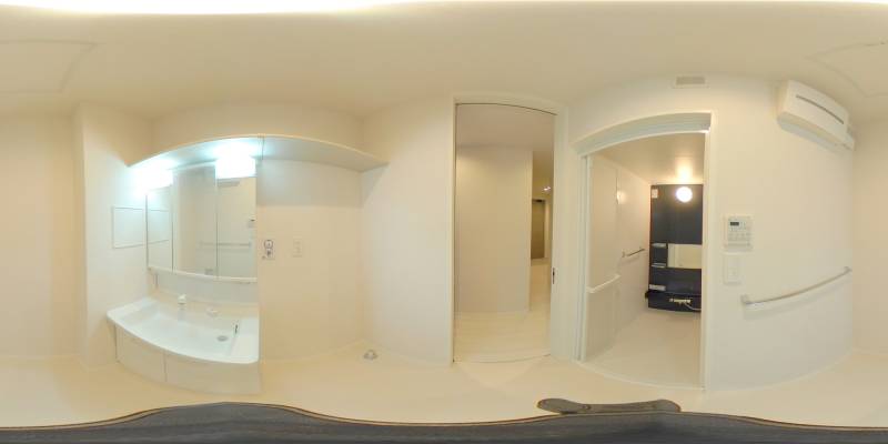 パノラマ画像洗面所